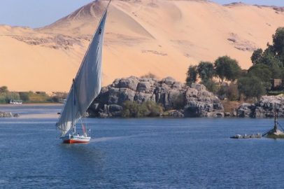World’s Top Ten Longest Rivers :The Nile, near Aswan